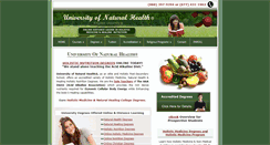 Desktop Screenshot of naturalhealthcollege.org